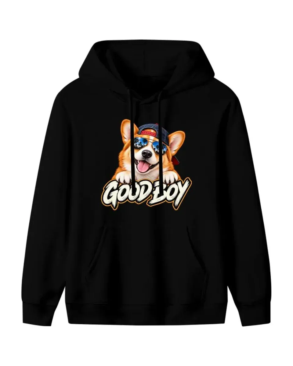 Good Boy Corgi Hoodie