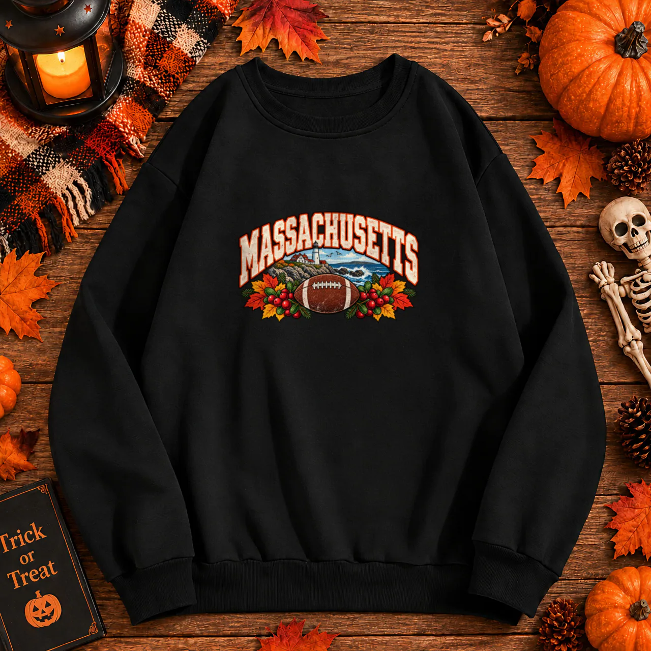Massachusetts Game Day Crewneck