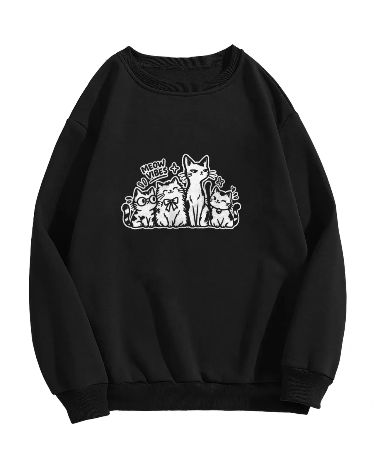 Meow Vibes Crewneck