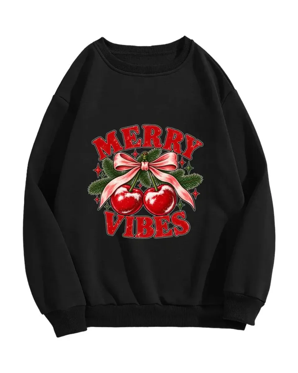 Merry Vibes Crewneck