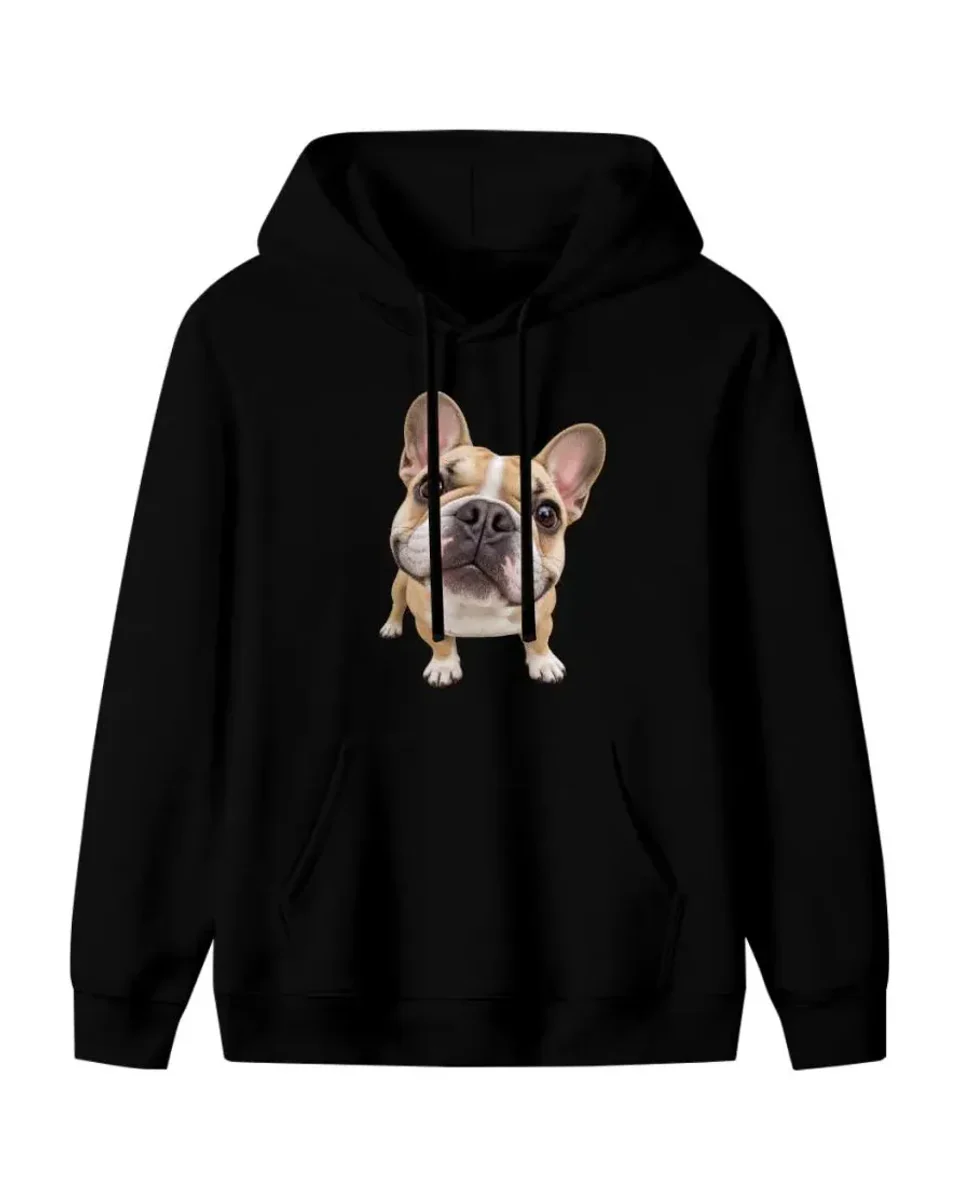 Peeking Frenchie Hoodie